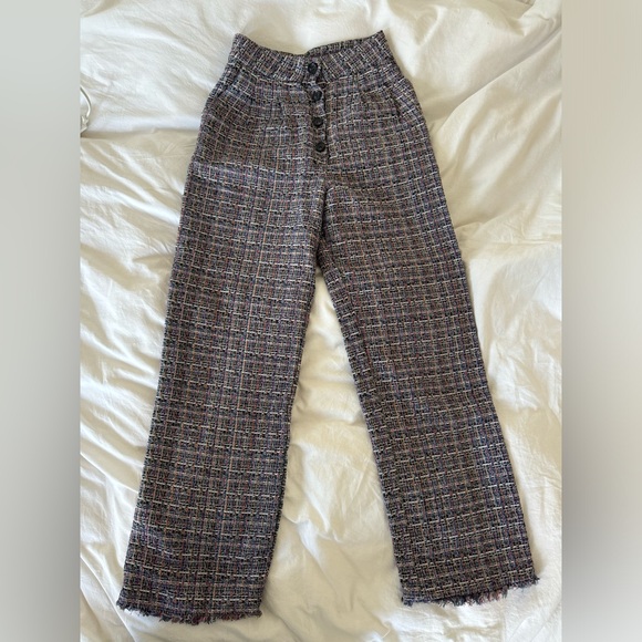 Tularosa Aurora Tweed High Waist Pants - Picture 2 of 5